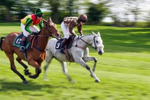 godstone, surrey, reino unido, 2009. corrida ponto a ponto foto