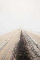 estrada no inverno foto