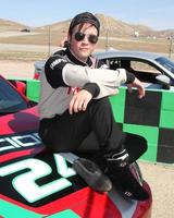 los angeles, 21 de fevereiro - nathan kress no grand prix de long beach pro celebridade race training no willow springs international raceway em 21 de março de 2015 em rosamond, ca foto