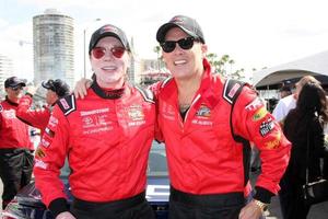 los angeles, 7 de fevereiro - john rzeznik, mark mcgrath no toyota grand prix de long beach pro celebridade race day press day no grand prix composto em 7 de abril de 2015 em long beach, ca foto