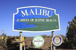 los angeles, 15 de agosto - malibu na estrada da costa do pacífico em 15 de agosto de 2012 em malibu, ca foto