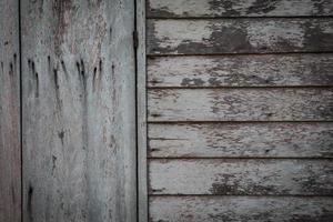 parede rústica de prancha de madeira velha foto