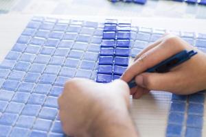 fabricação de mosaicos