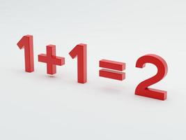 números de matemática foto