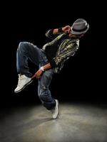 dançarino de hip hop foto