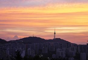 viagem coreia - torre namsan foto