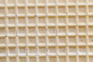 waffles de trigo com um padrão quadrado foto