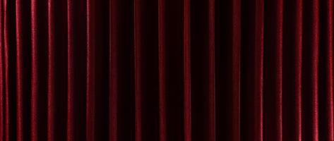 o fundo de textura padrão cortina vermelha. foto