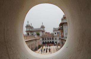 sessão criativa e seletiva do templo de janakpur no nepal foto