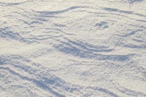 superfície de neve, close-up foto