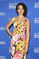 santa barbara, 1 de fevereiro - jenny slate no festival internacional de cinema de santa barbara, prêmio virtuosos em um teatro de arlington em 1 de fevereiro de 2015 em santa barbara, ca foto