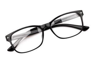 óculos isolados no fundo branco foto