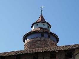 castelo de nuernberg burg em nuernberg foto