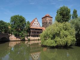 tradução weinstadel. celeiro de vinho em nuernberg foto