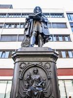 hdr leibniz denkmal leipzig foto