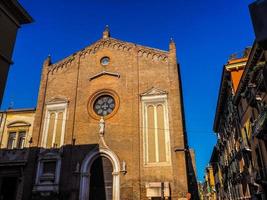 hdr igreja santa eufemia em verona foto