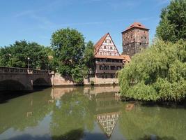 tradução weinstadel. celeiro de vinho em nuernberg foto