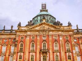 hdr neues palais em potsdam foto