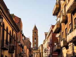 bairro hdr castello em cagliari foto