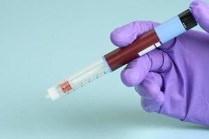 caneta para injeção de insulina diabética foto
