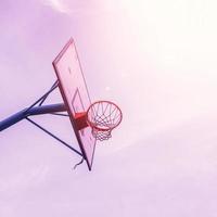 cesta de basquete de rua, esporte de cesta foto