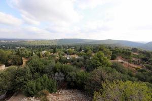 paisagem rural no norte de israel. foto