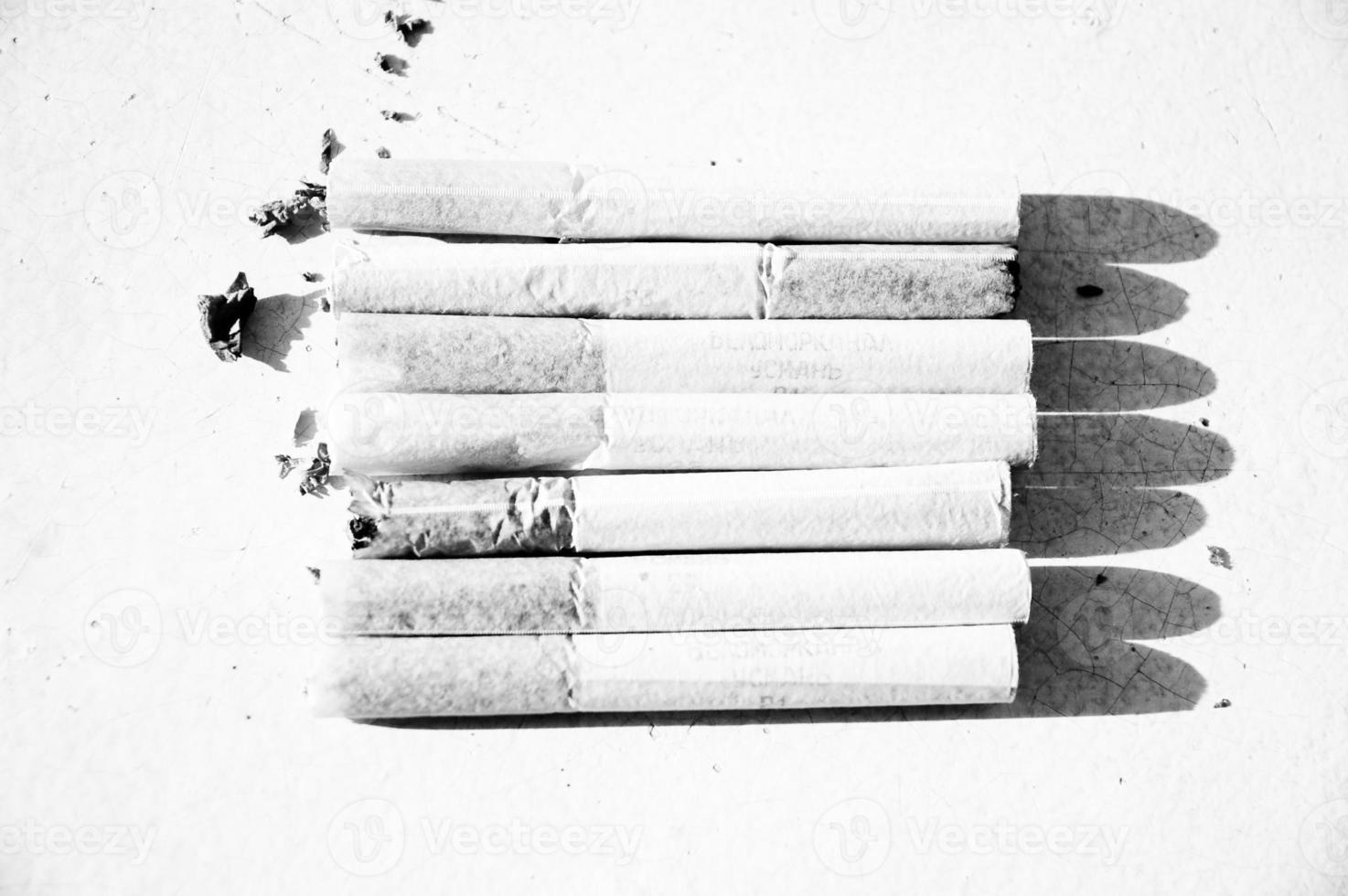 sowjetische starke Zigaretten "belomorkanal" foto