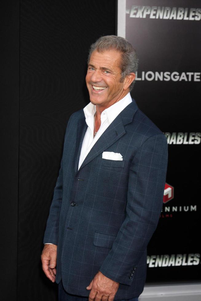 Los Angeles, 11. August - Mel Gibson bei der Expendables 3-Premiere im TCL Chinese Theatre am 11. August 2014 in Los Angeles, ca foto