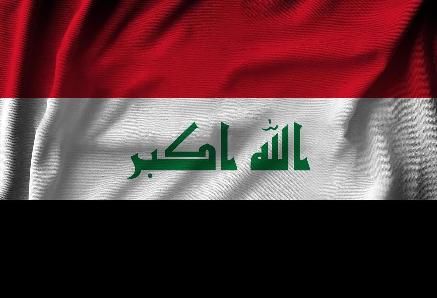 Flagge des Irak foto