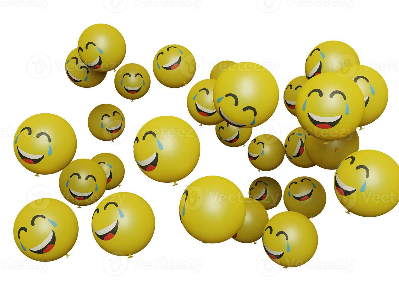 3D-Render Emoticon oder Emoji perfekt für soziale Medien, Branding, Werbeförderung und vieles mehr kostenloser Download foto