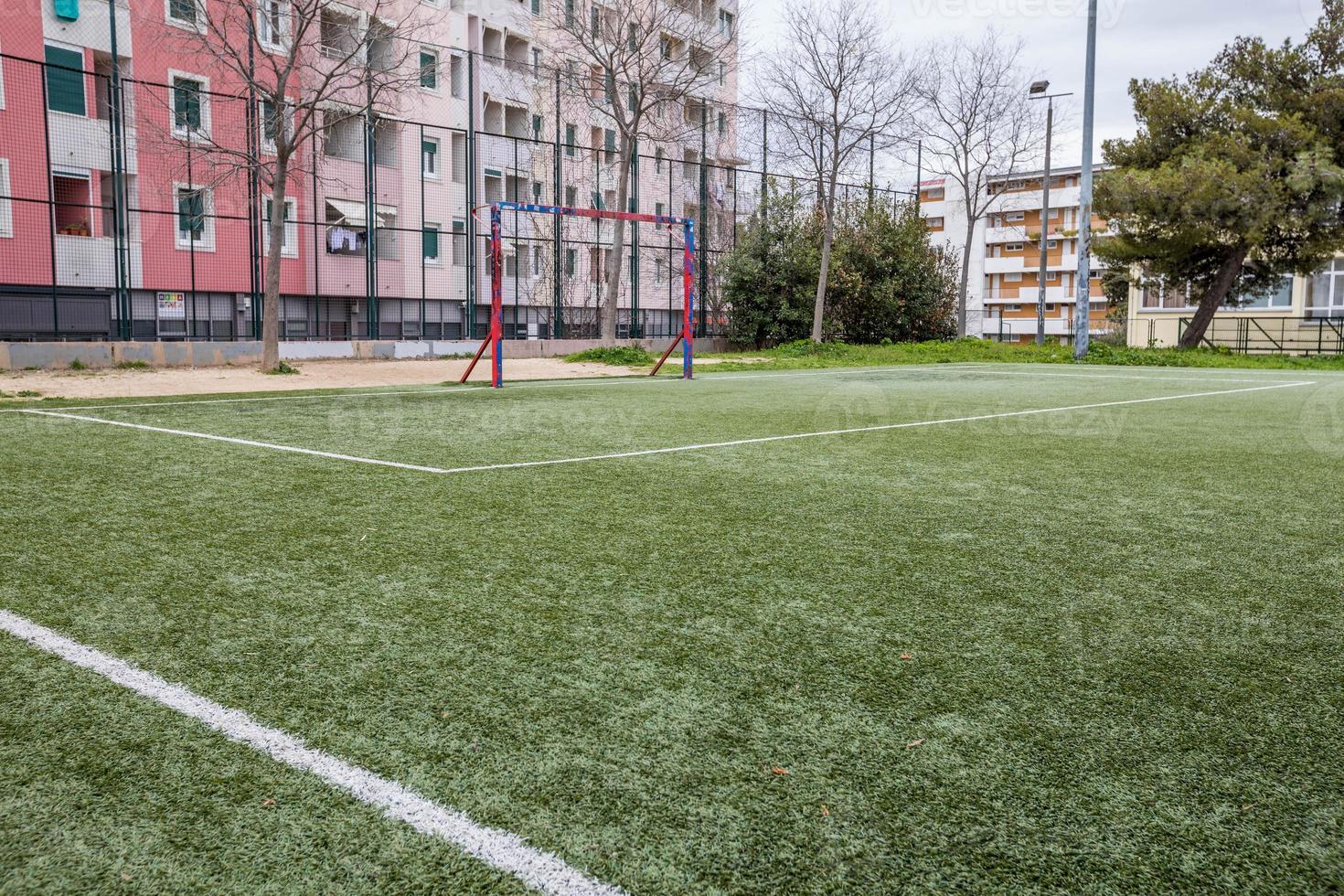 Rasen-Futsal-Platz foto