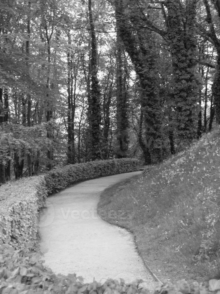 Schöner Garten in England foto