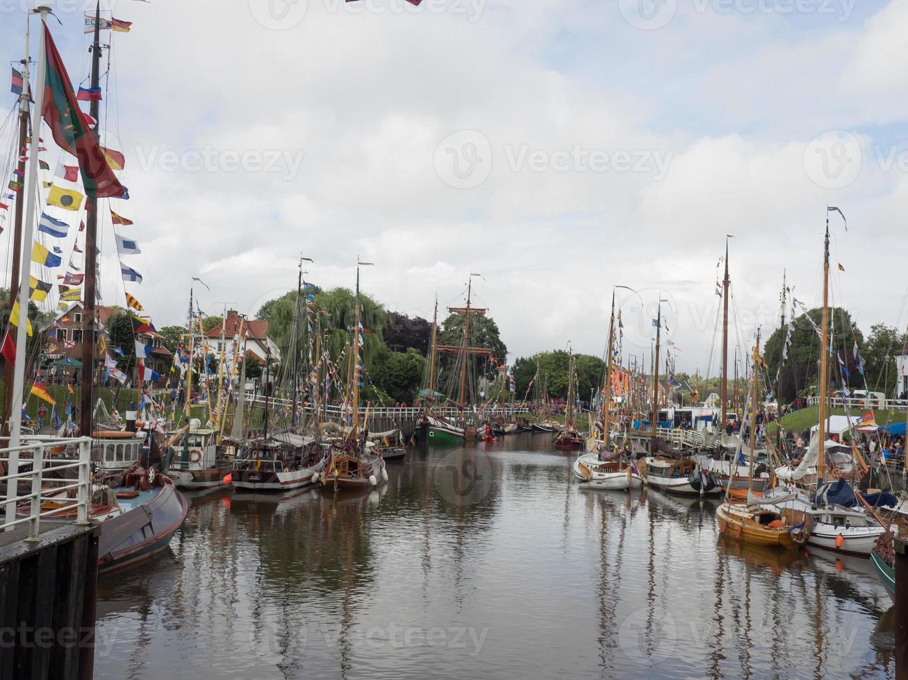 Der Hafen von Carolinensiel foto