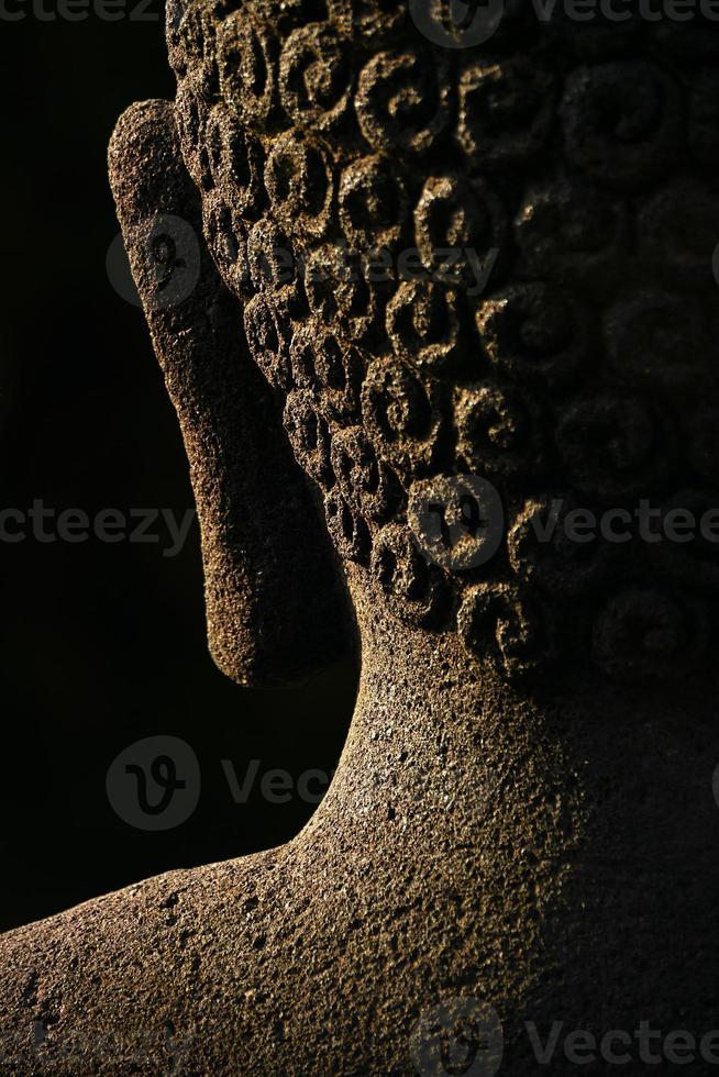 Buddha abstrakt, Borobudur foto