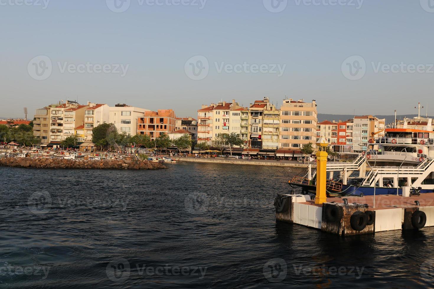 Canakkale-Stadt in der Türkei foto