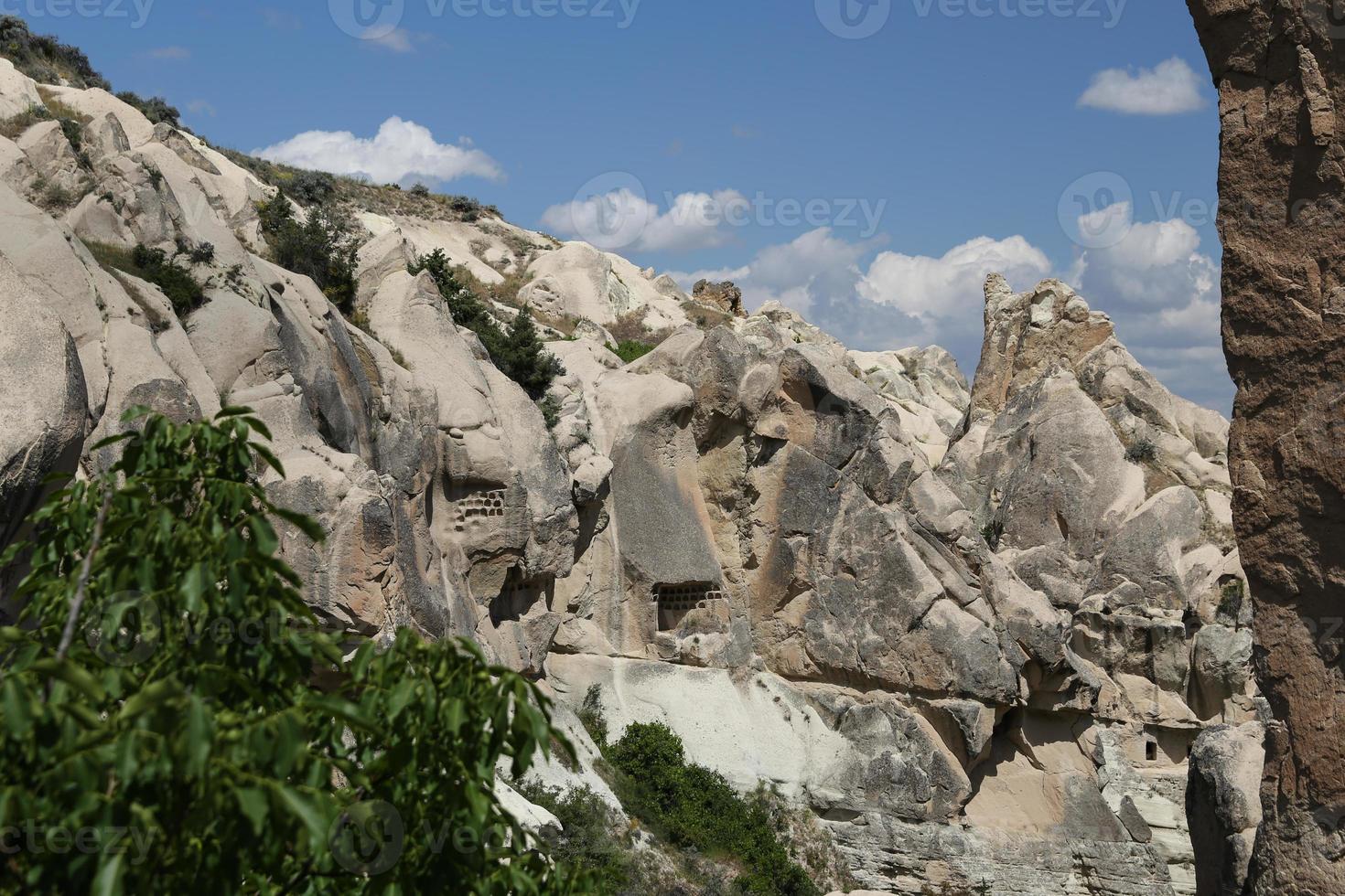 Felsformationen in Kappadokien, Türkei foto