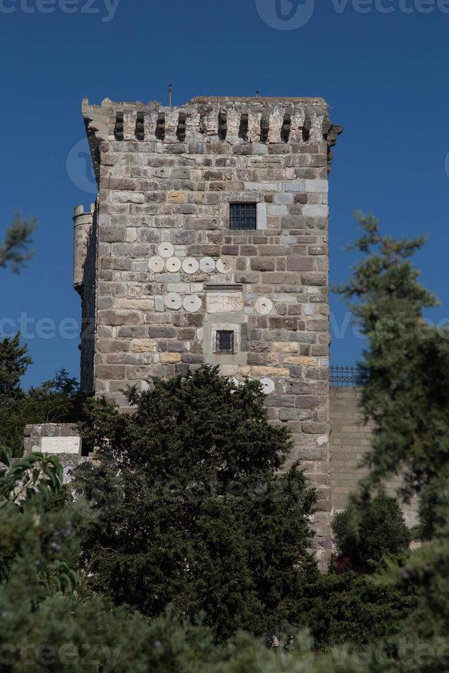 Turm der Burg von Bodrum foto