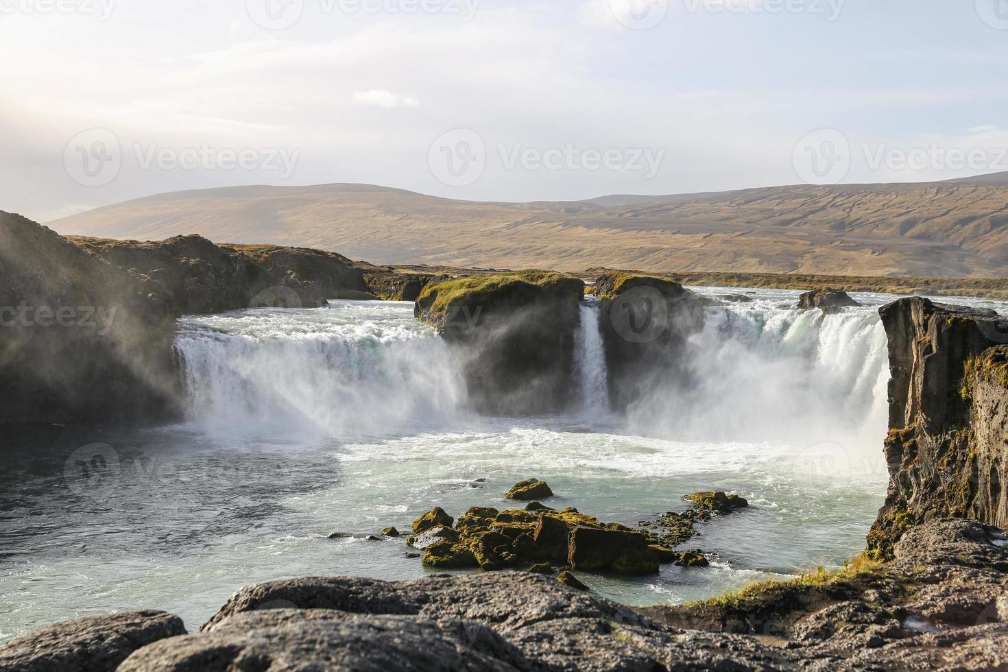 Godafoss Wasserfall in Island foto