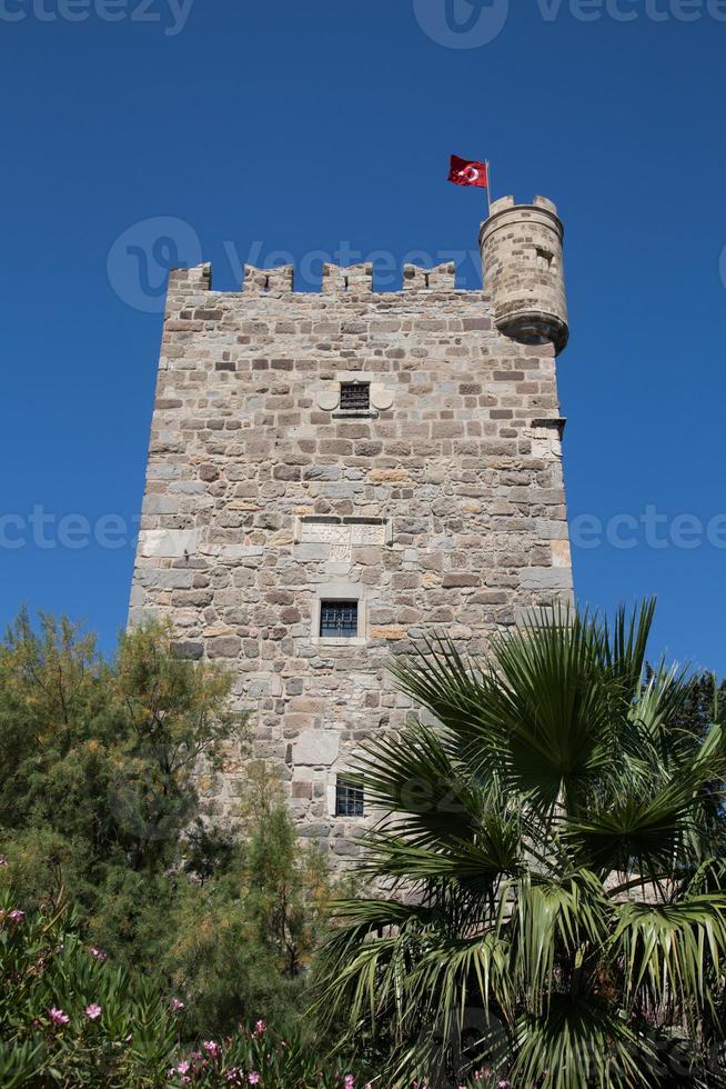 Turm der Burg von Bodrum foto