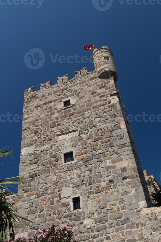 Turm der Burg von Bodrum foto