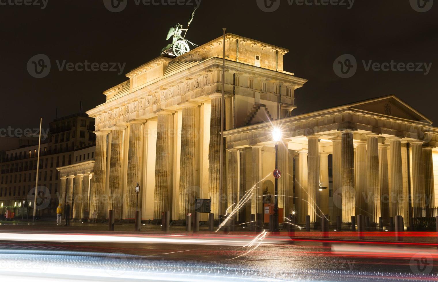 brandenburger tor in berlin, deutschland foto