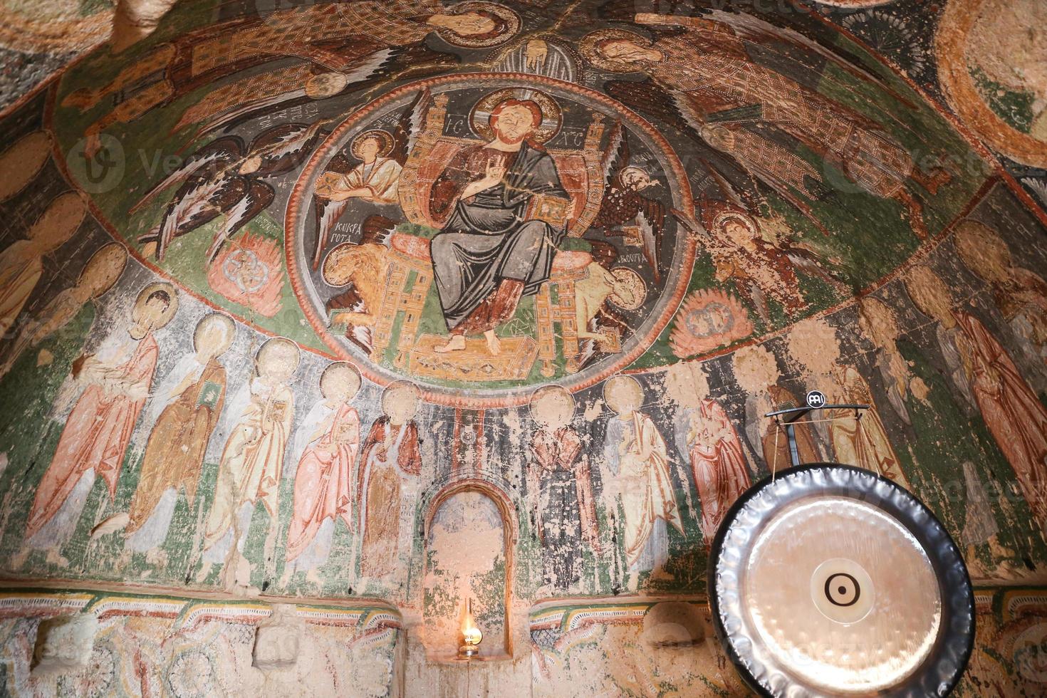 Fresken in der Kreuzkirche, Kappadokien foto
