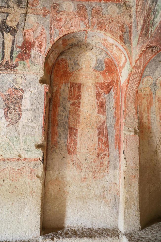 cavusin-kirche in kappadokien, türkei foto