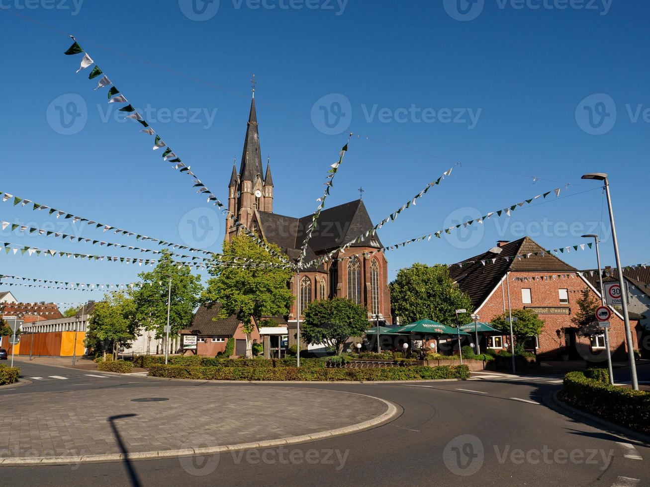 die kirche von weseke in westfalen foto