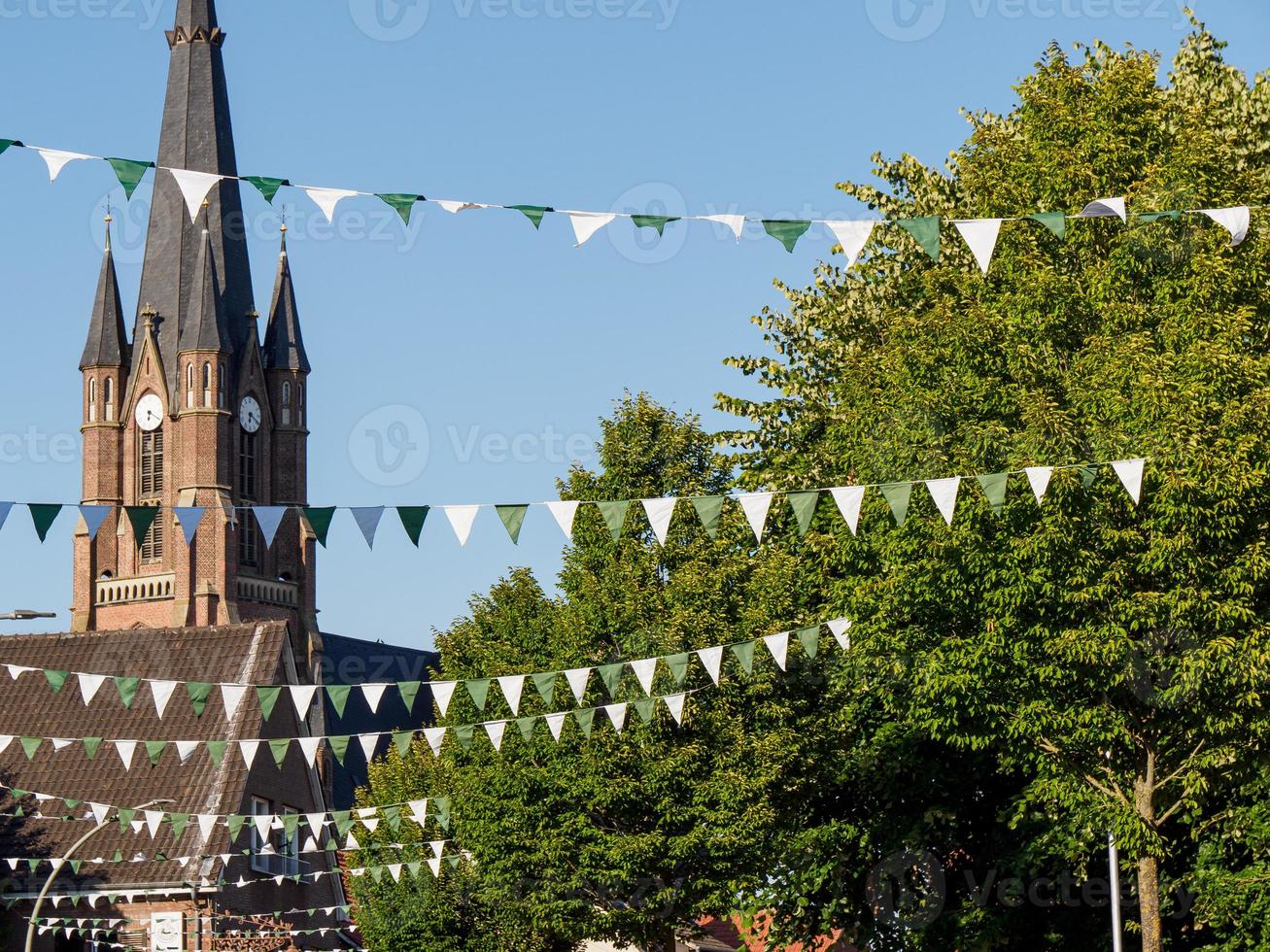 die kirche von weseke in westfalen foto