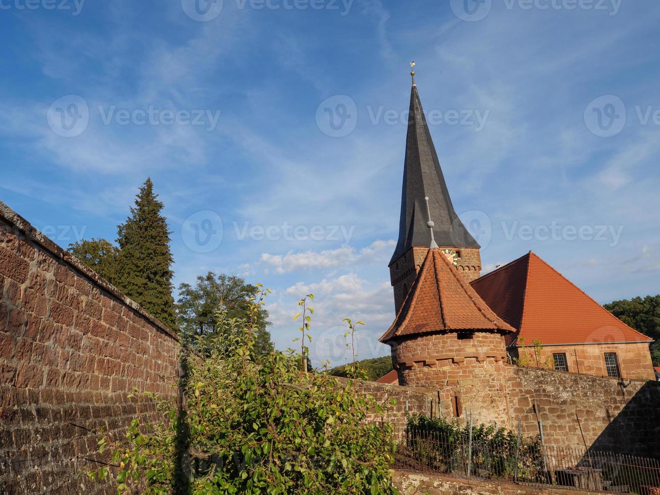 Dörrenbach in der deutschen pfalz foto