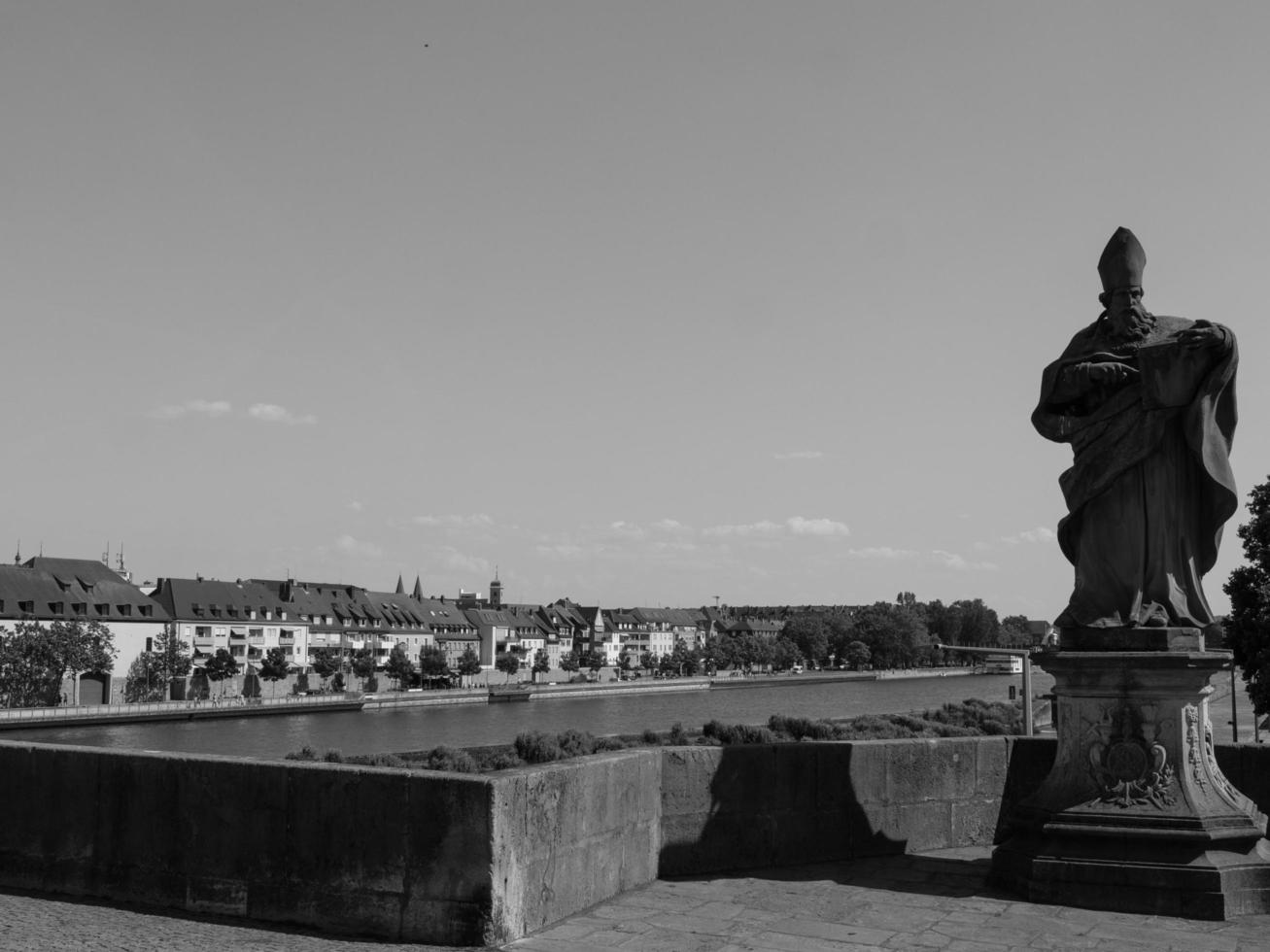 würzburg stadt in bayern foto