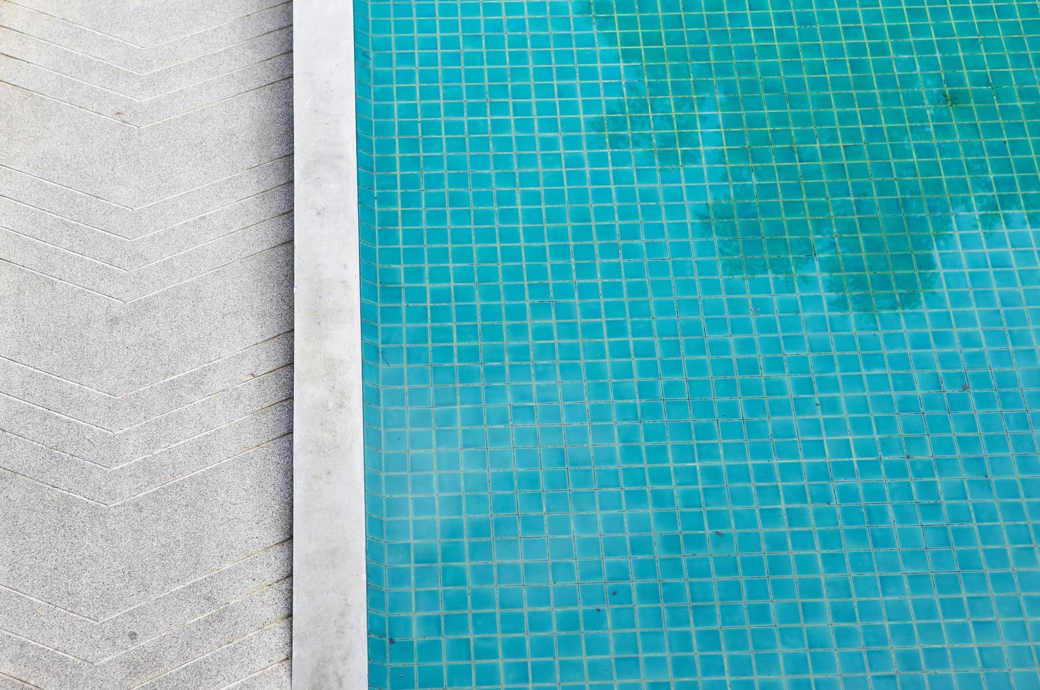 Swimmingpool Draufsicht mit Platz für Ihren Text foto