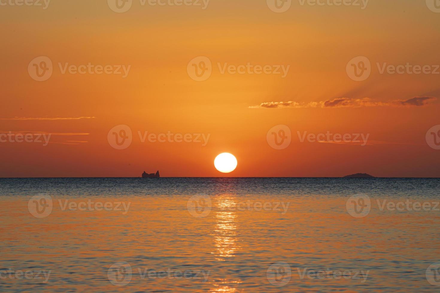 Bilder von Sonnenuntergang am Meer foto