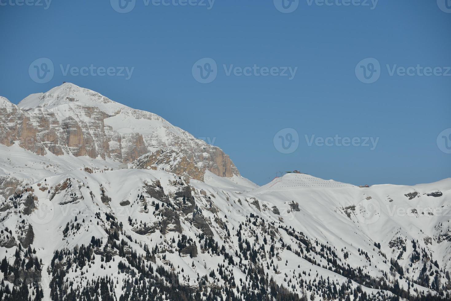 Berg Winter Natur foto